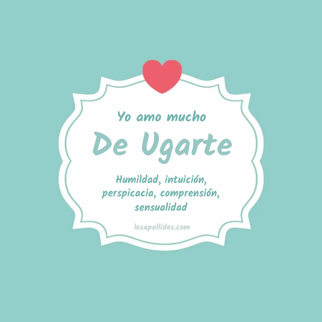 Yo amo mucho De ugarte