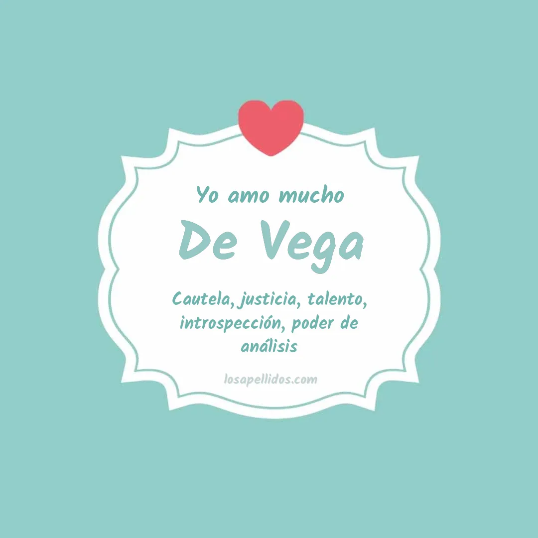 Yo amo mucho De vega