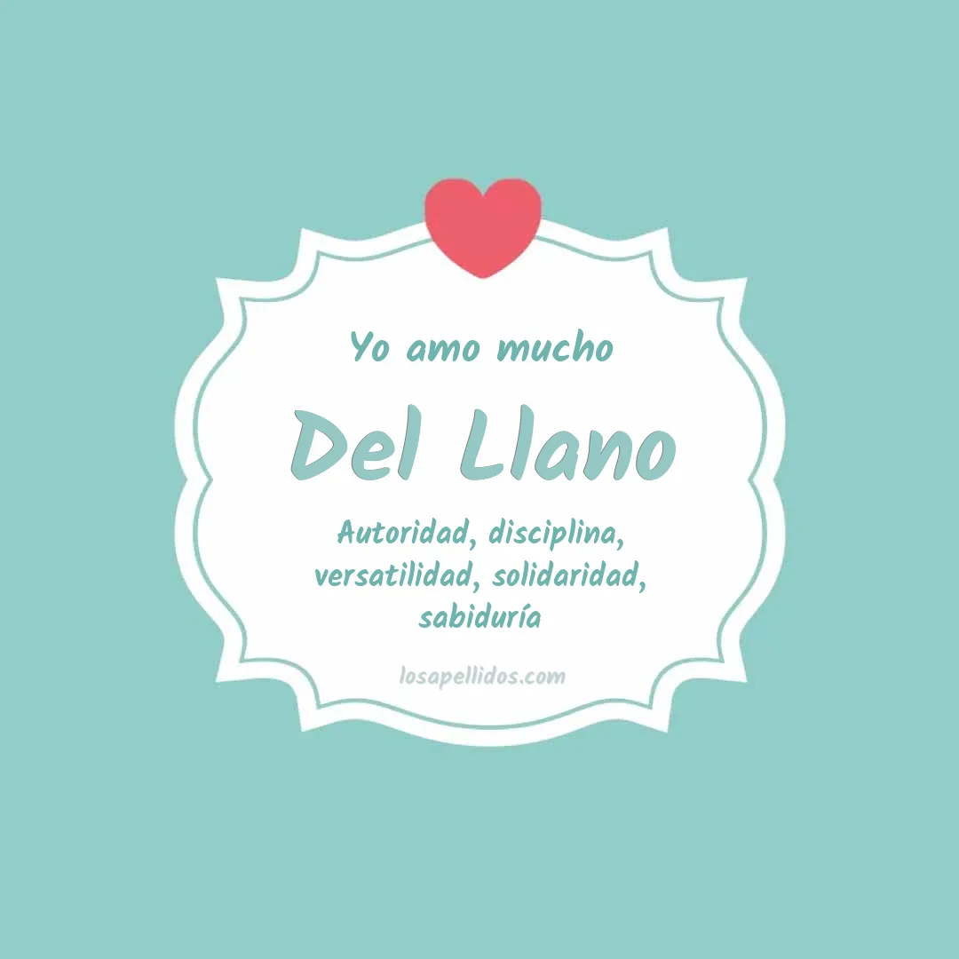 Yo amo mucho Del llano