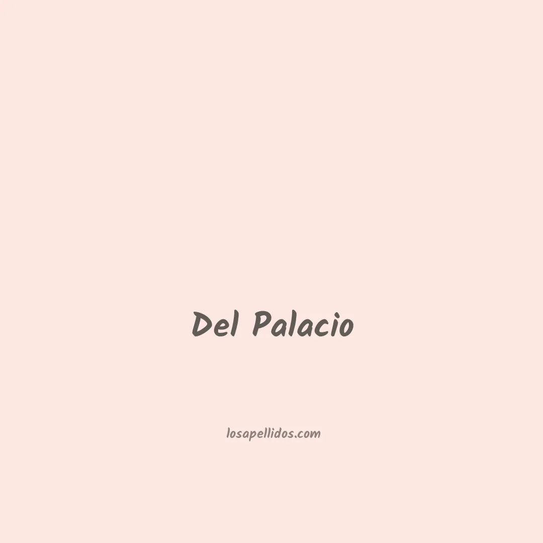 Del palacio en chino