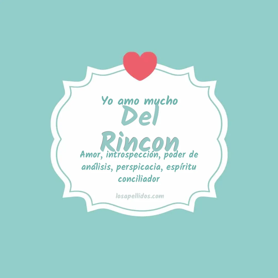 Yo amo mucho Del rincon