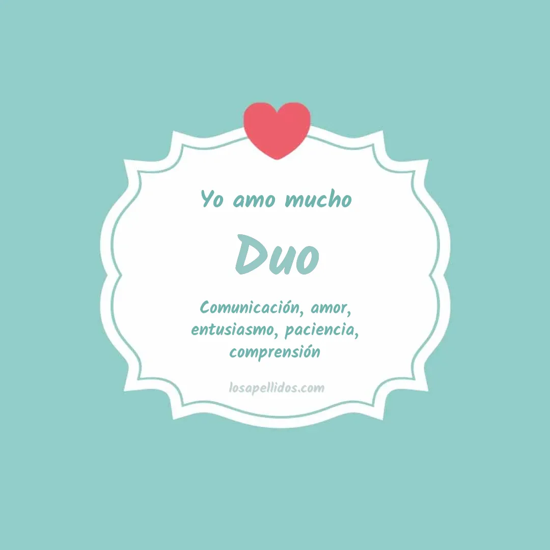 Yo amo mucho Duo