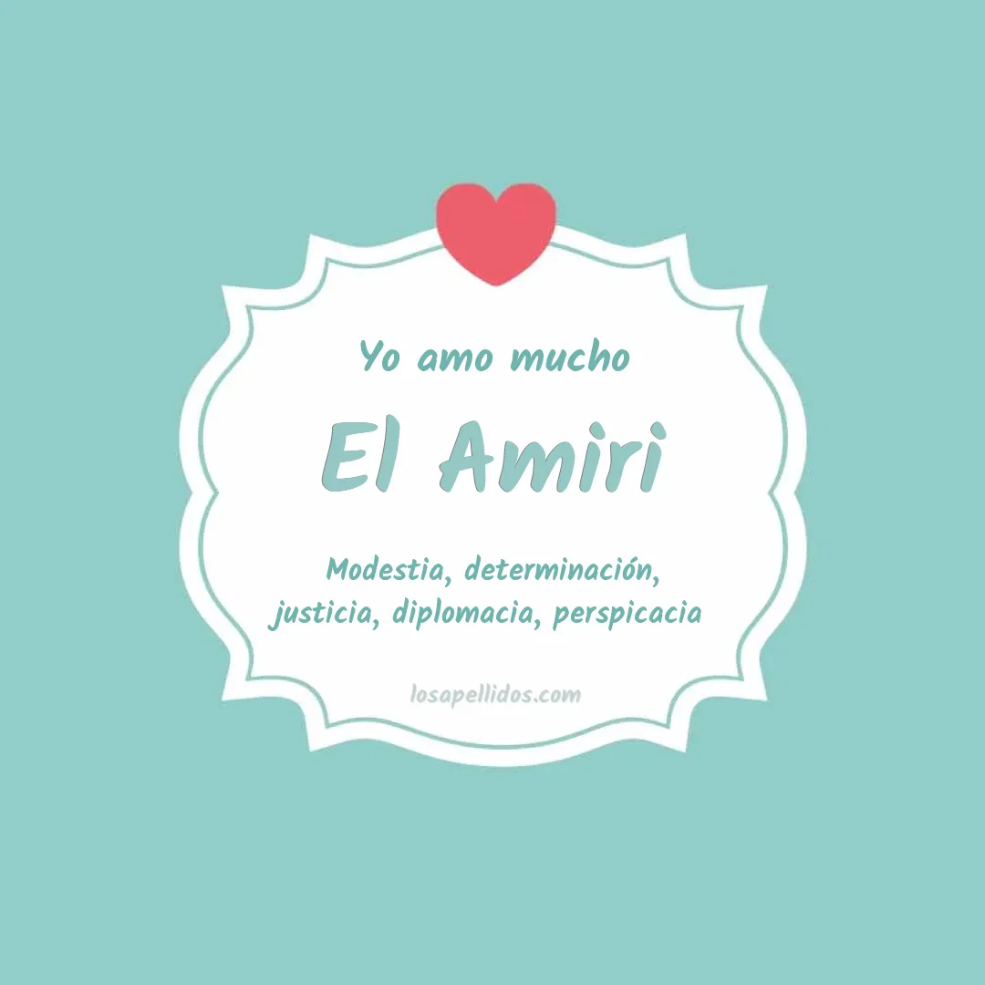 Yo amo mucho El amiri