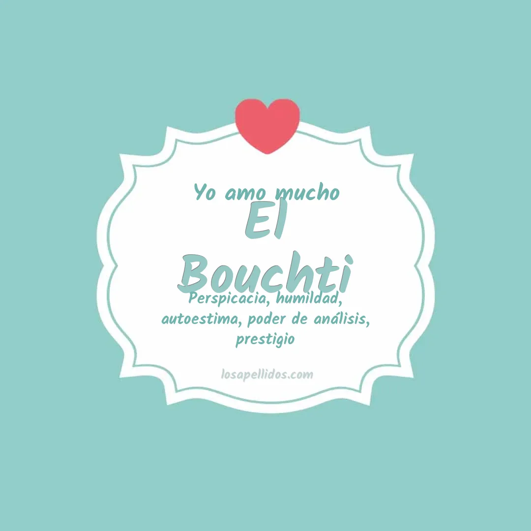 Yo amo mucho El bouchti