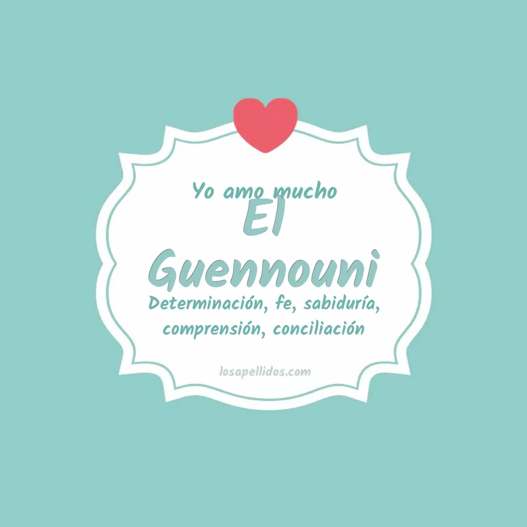 Yo amo mucho El guennouni