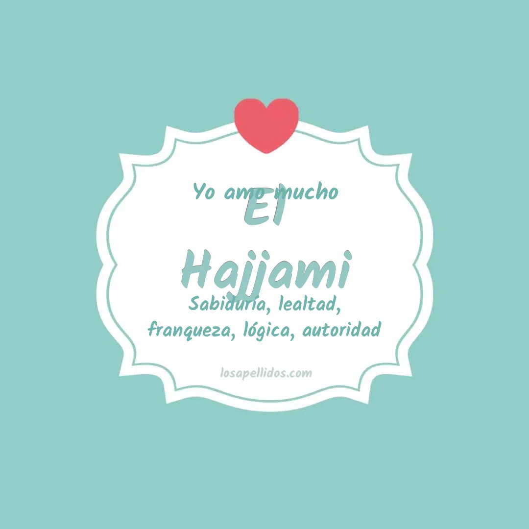 Yo amo mucho El hajjami
