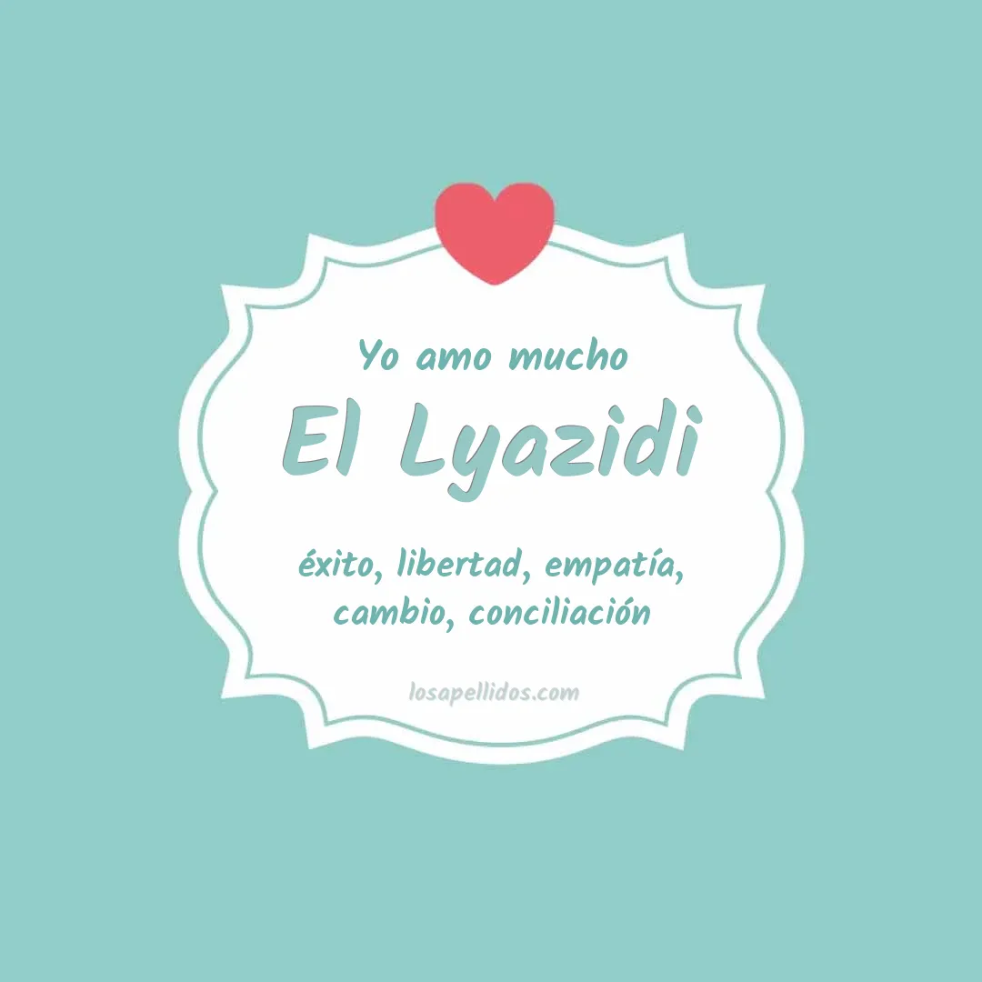 Yo amo mucho El lyazidi