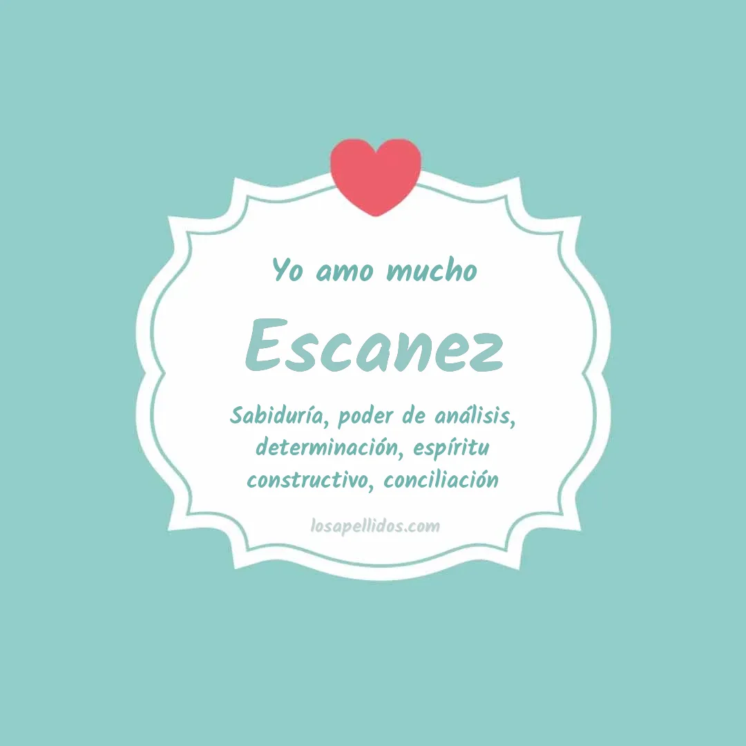 Yo amo mucho Escanez