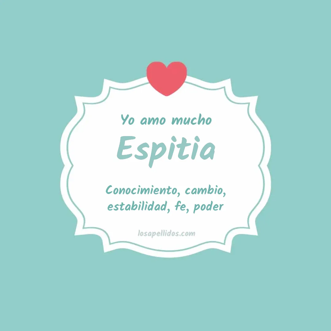 Yo amo mucho Espitia