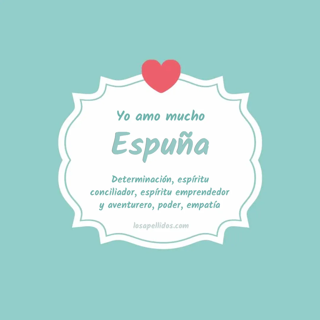 Yo amo mucho Espuña