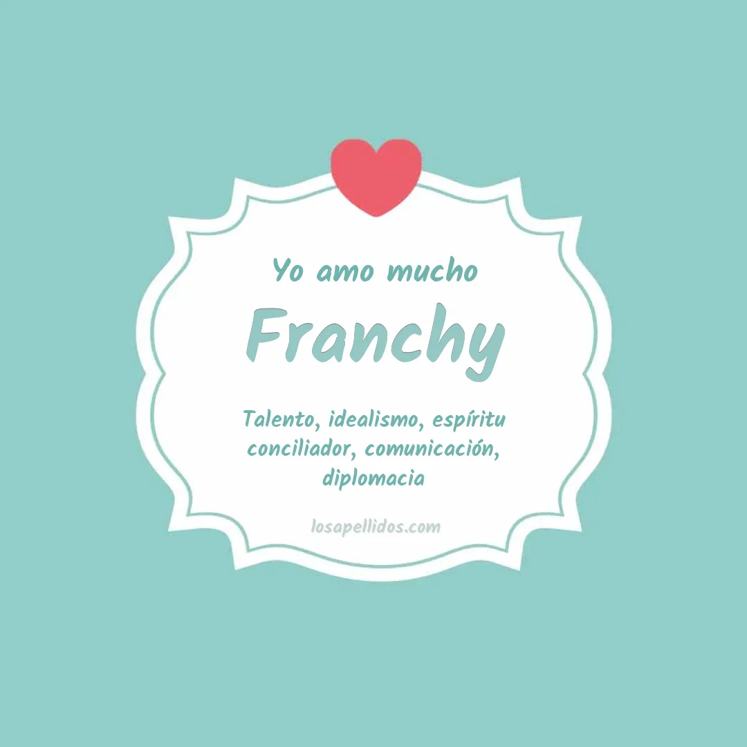 Yo amo mucho Franchy