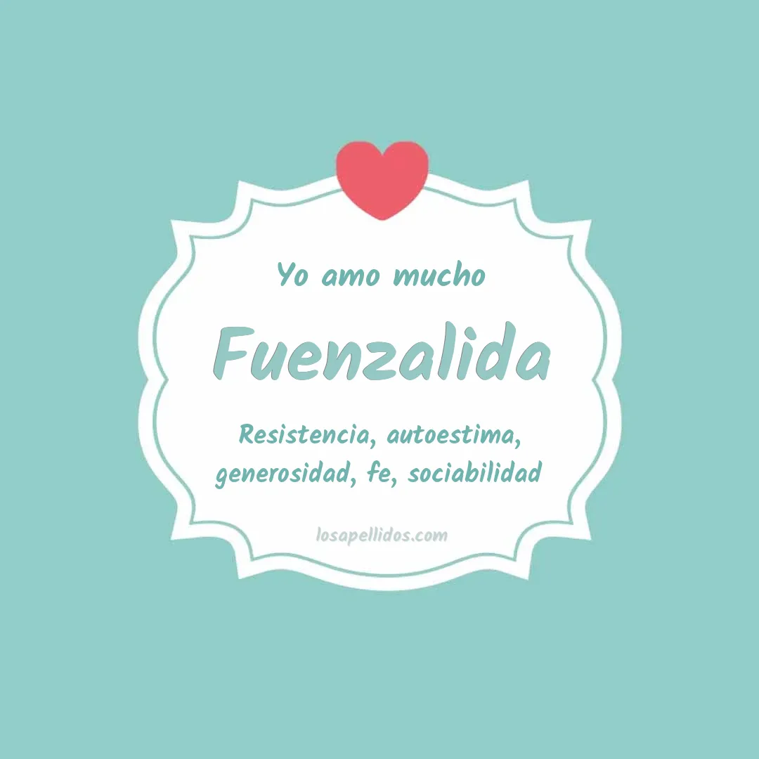 Yo amo mucho Fuenzalida