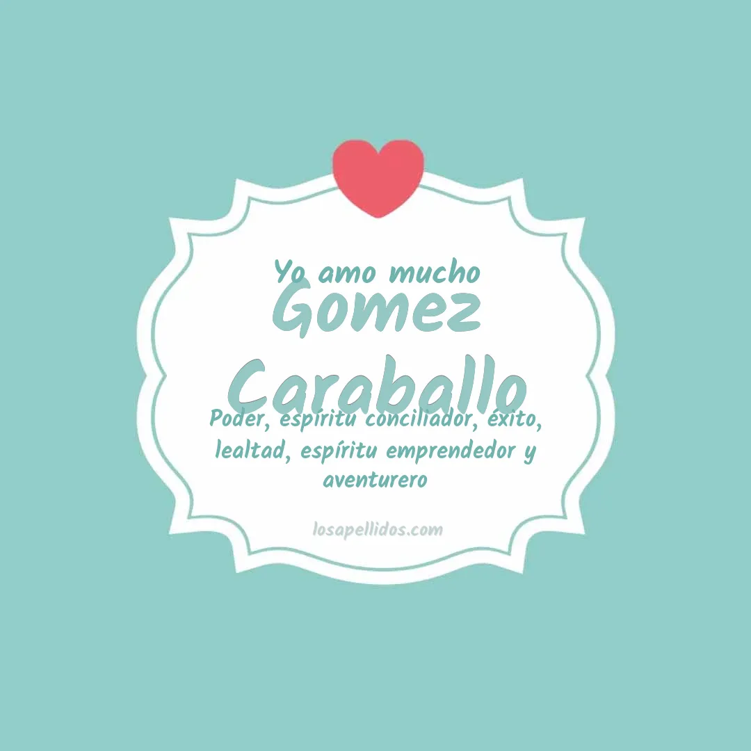 Yo amo mucho Gomez caraballo