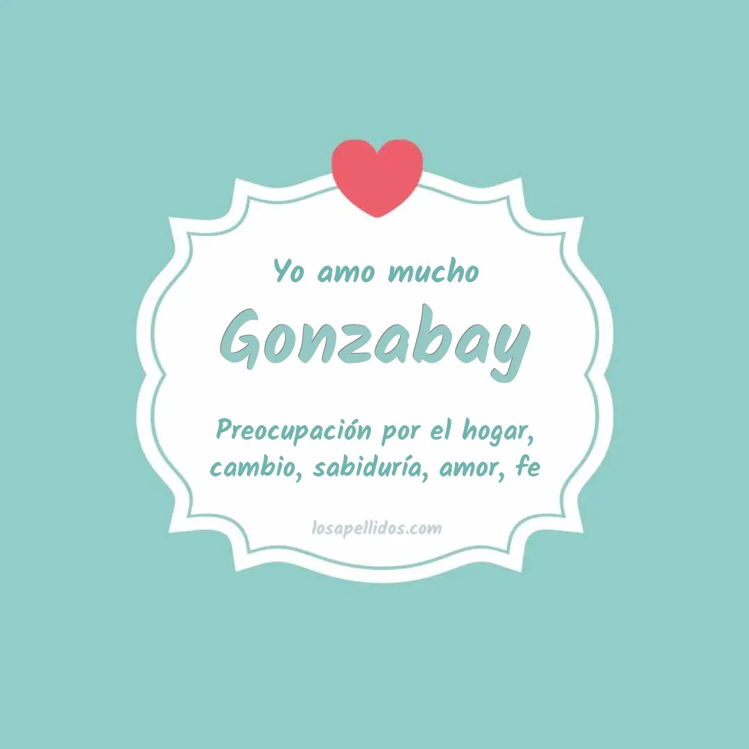 Yo amo mucho Gonzabay