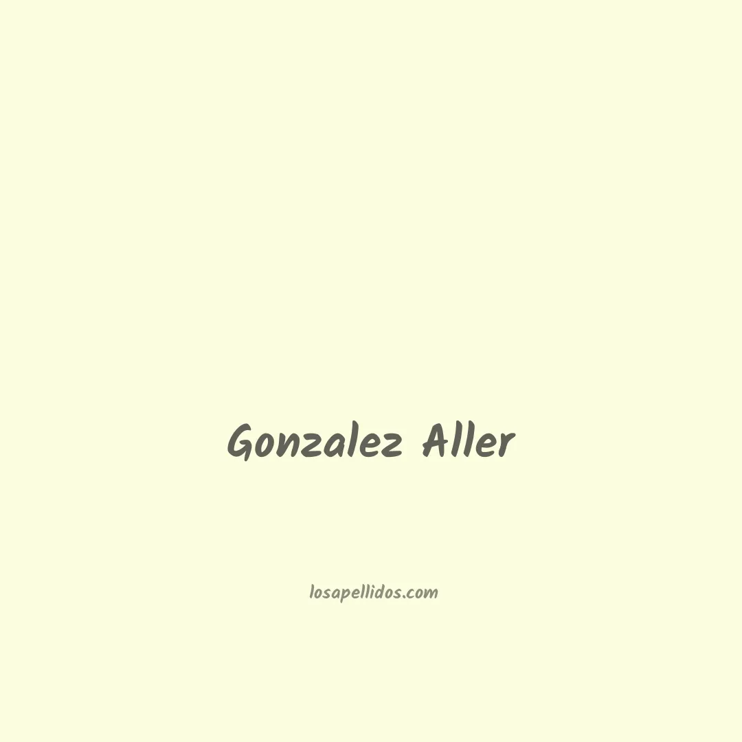 Gonzalez aller en chino