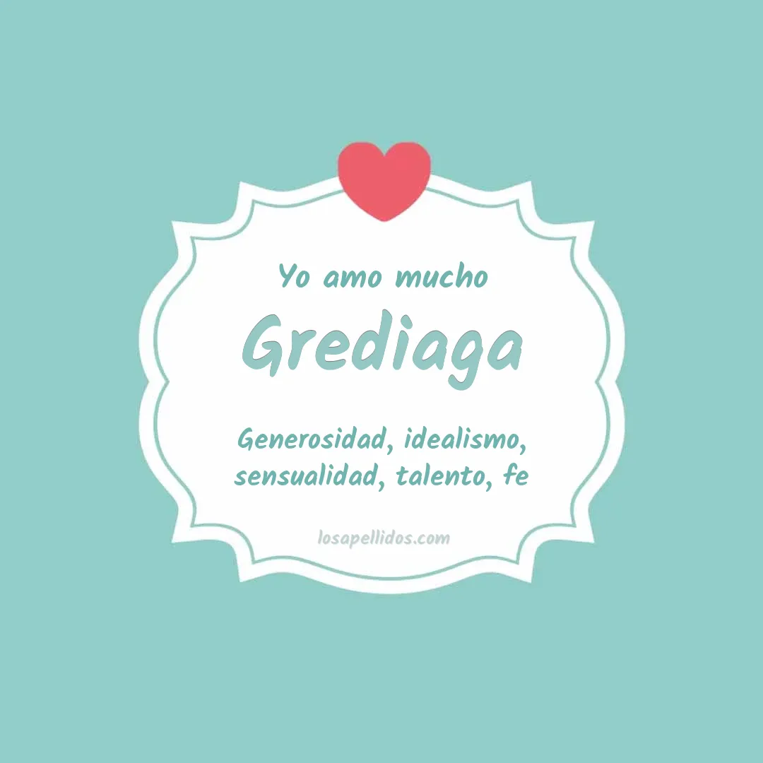 Yo amo mucho Grediaga