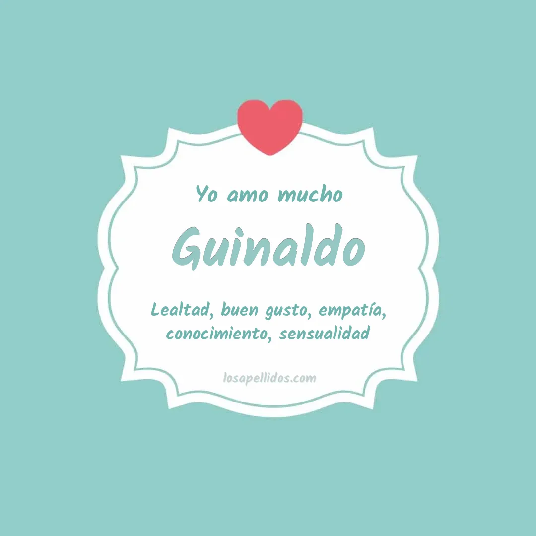 Yo amo mucho Guinaldo