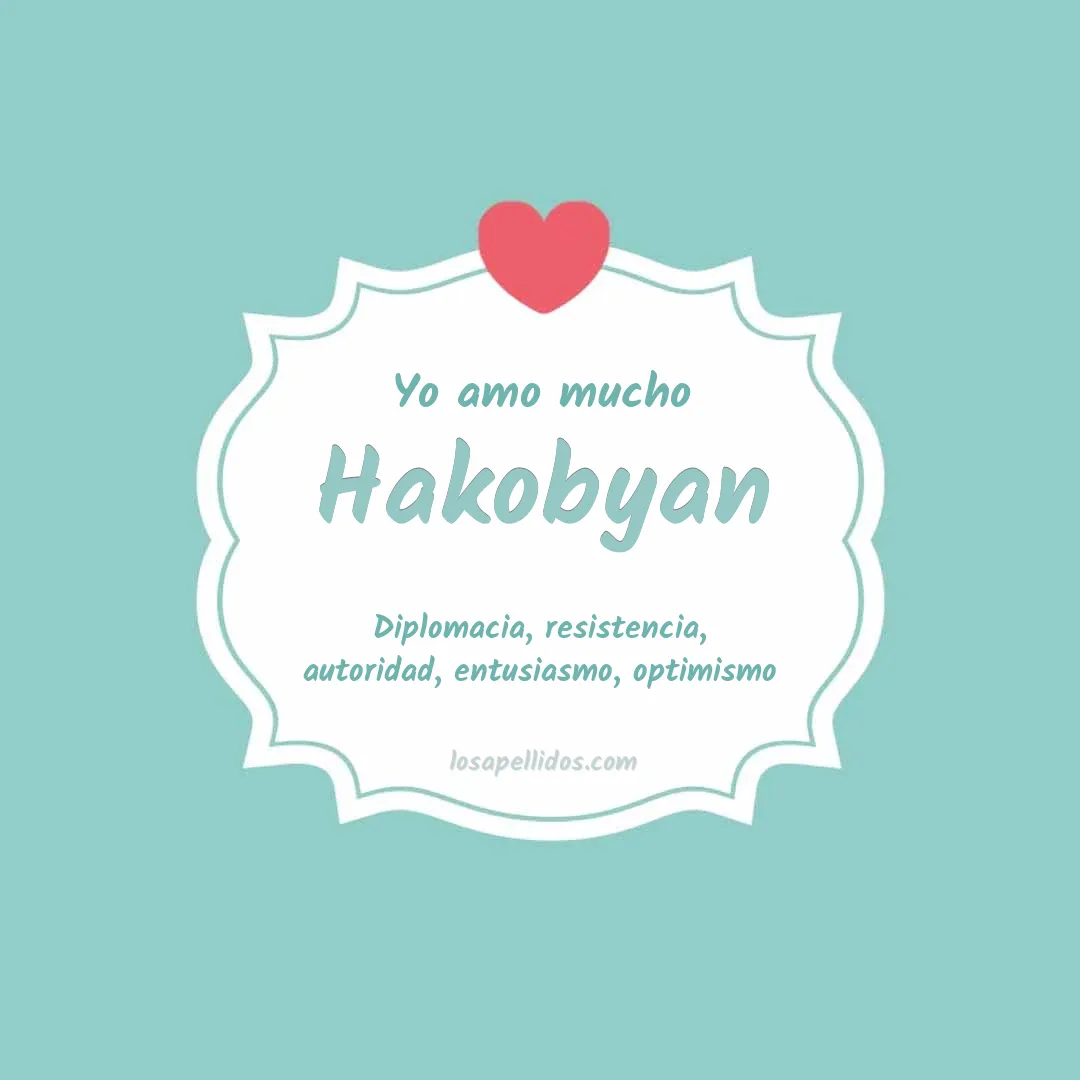 Yo amo mucho Hakobyan