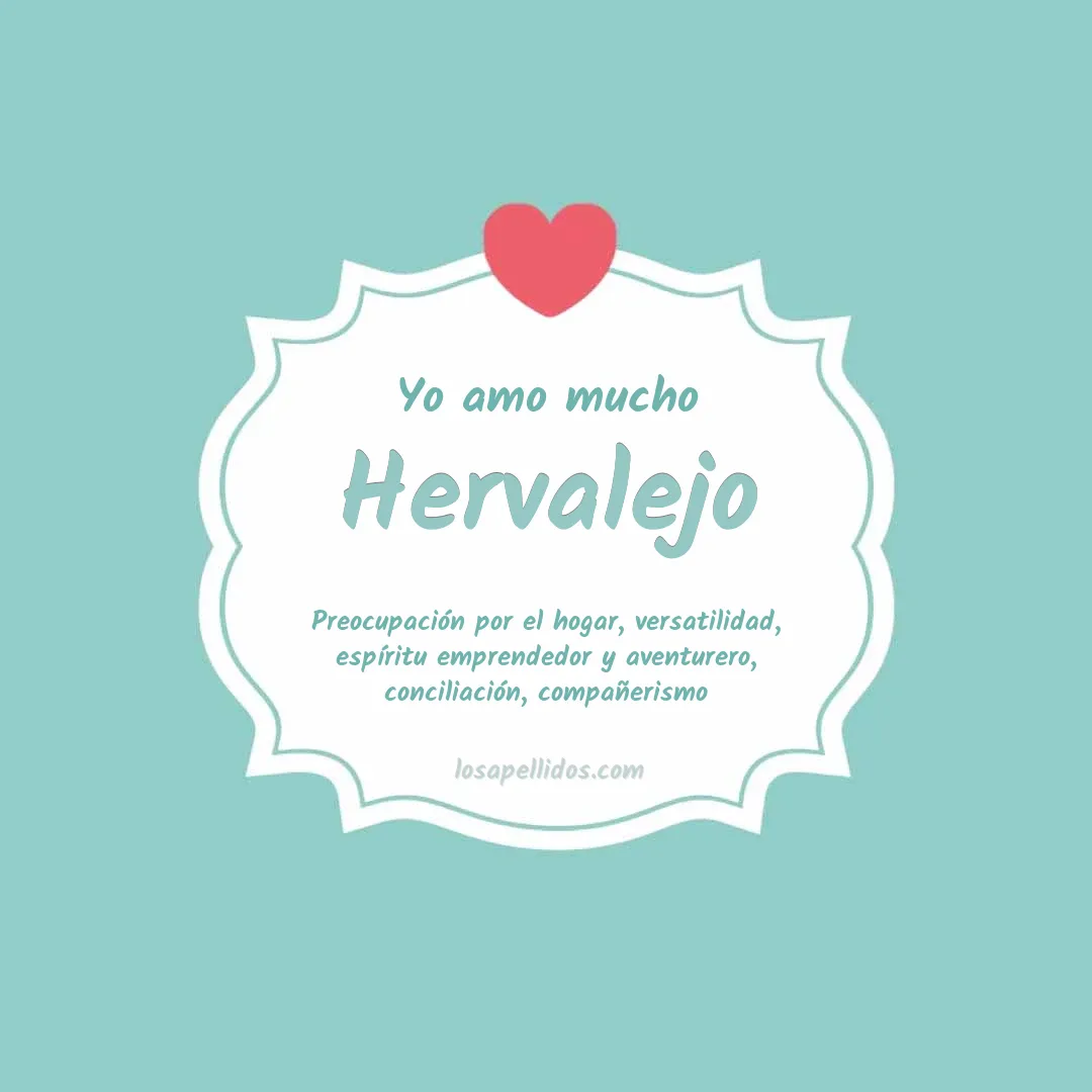 Yo amo mucho Hervalejo