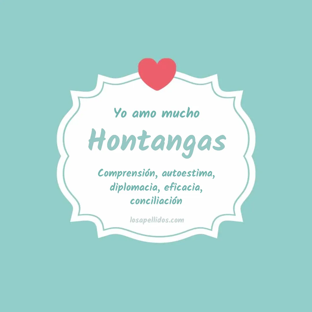 Yo amo mucho Hontangas