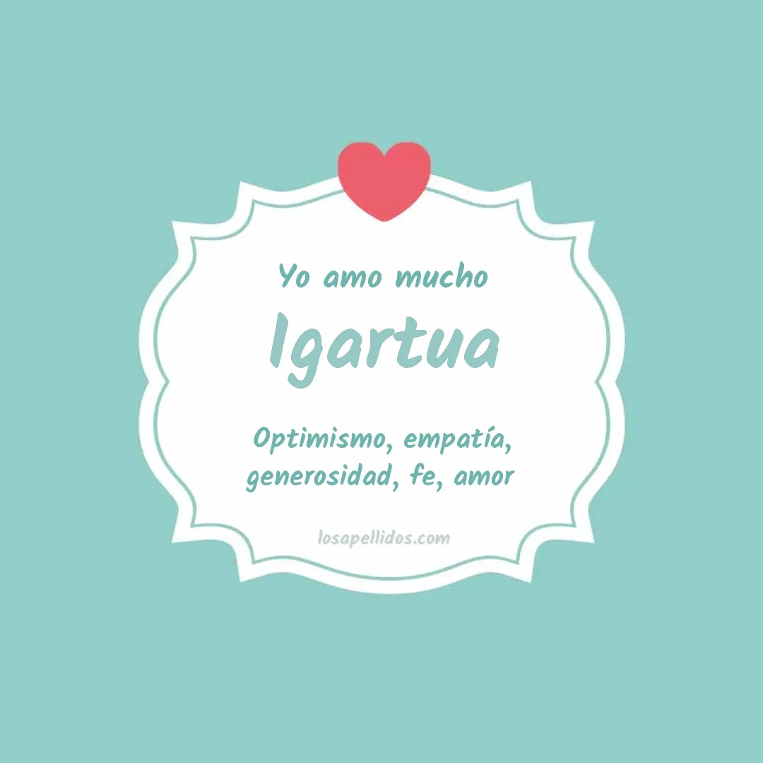 Yo amo mucho Igartua