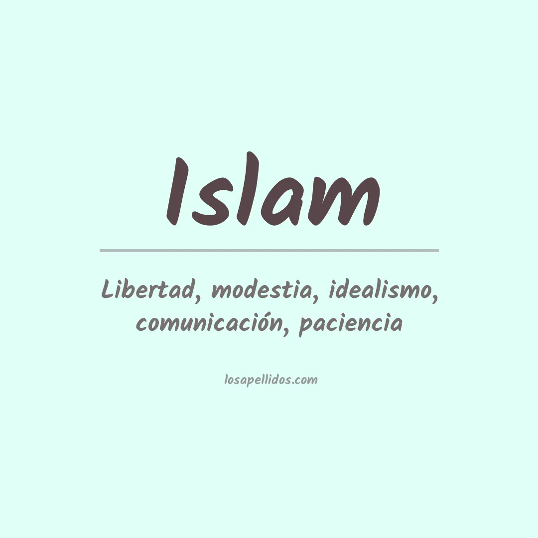 Apellido Islam
