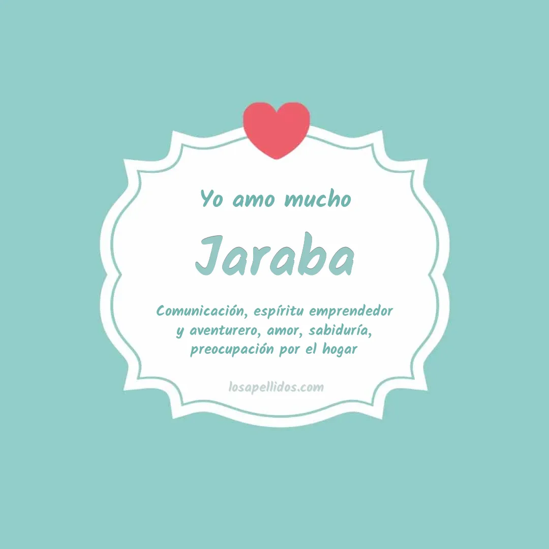 Yo amo mucho Jaraba