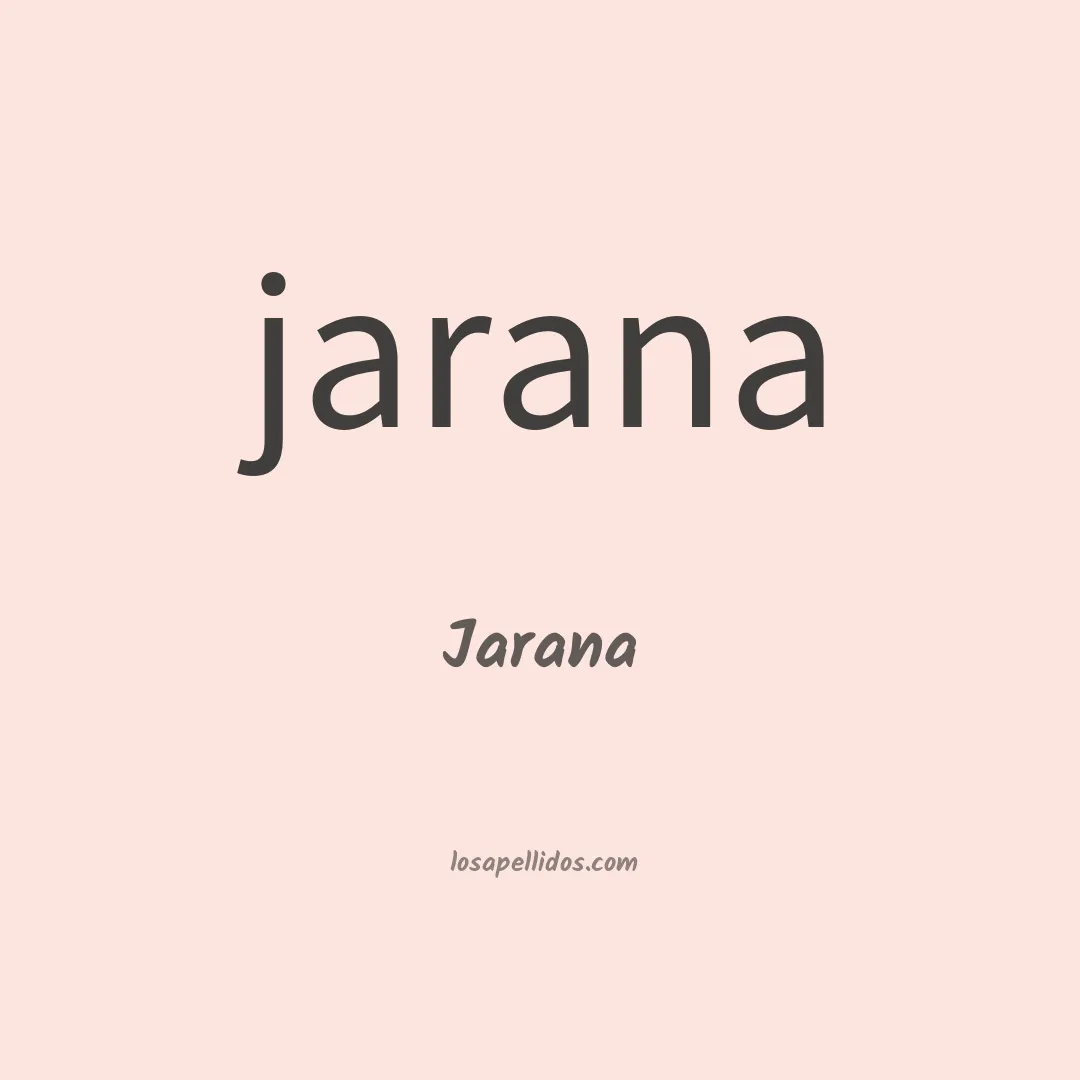 Jarana en chino