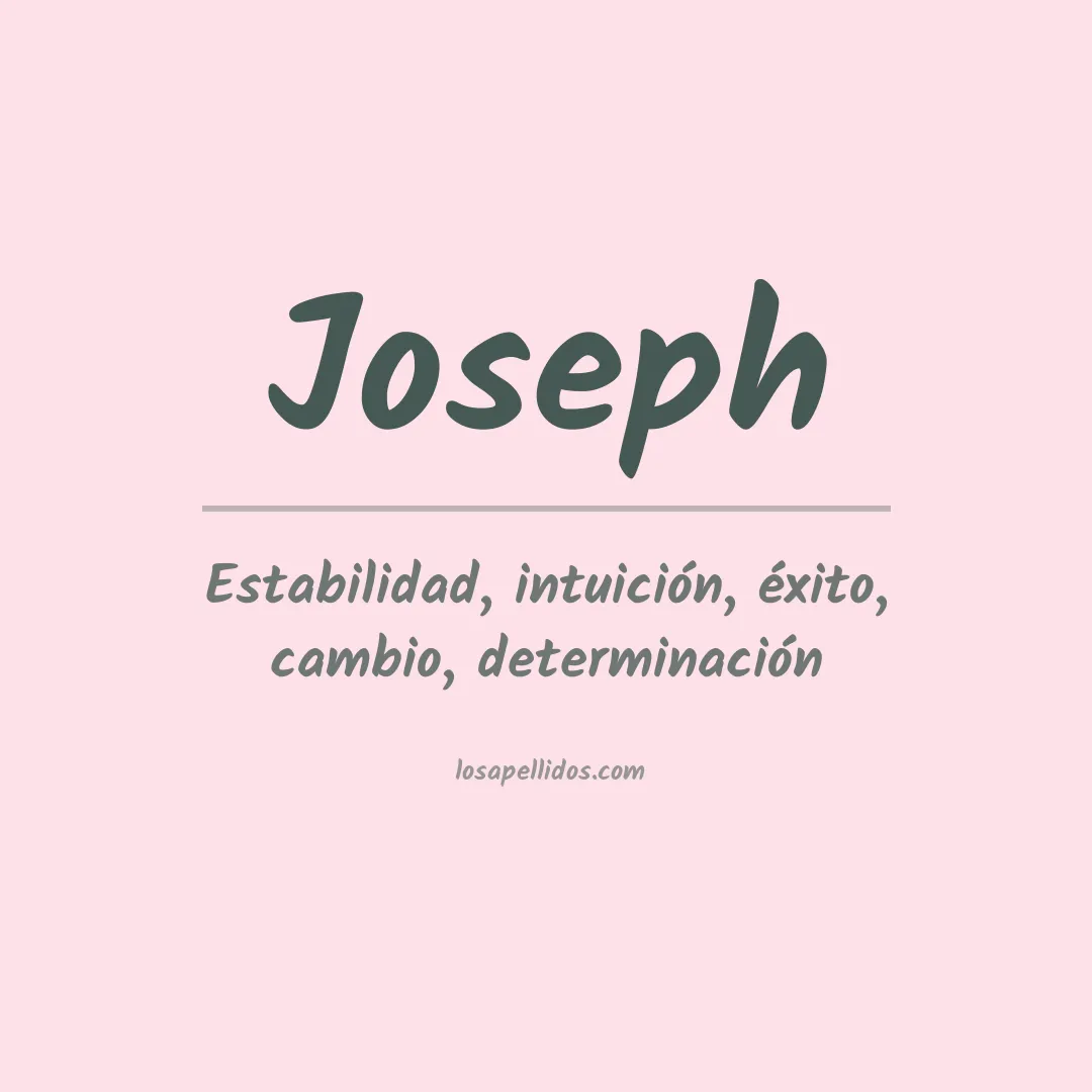 Apellido Joseph