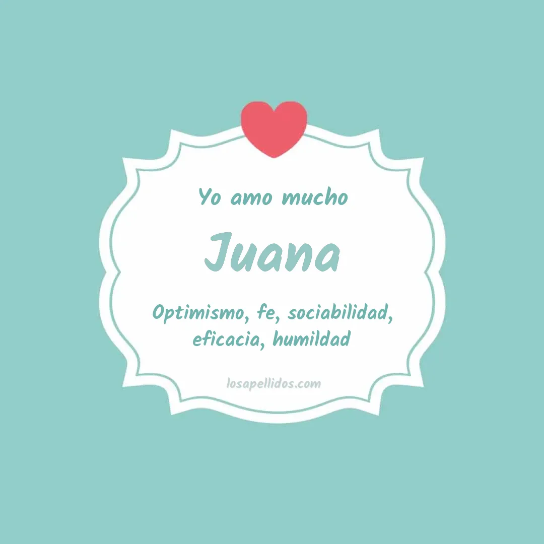 Yo amo mucho Juana