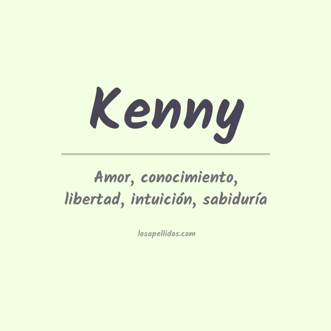 Significado del Apellido Kenny