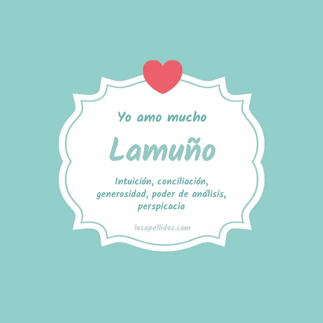 Yo amo mucho Lamuño