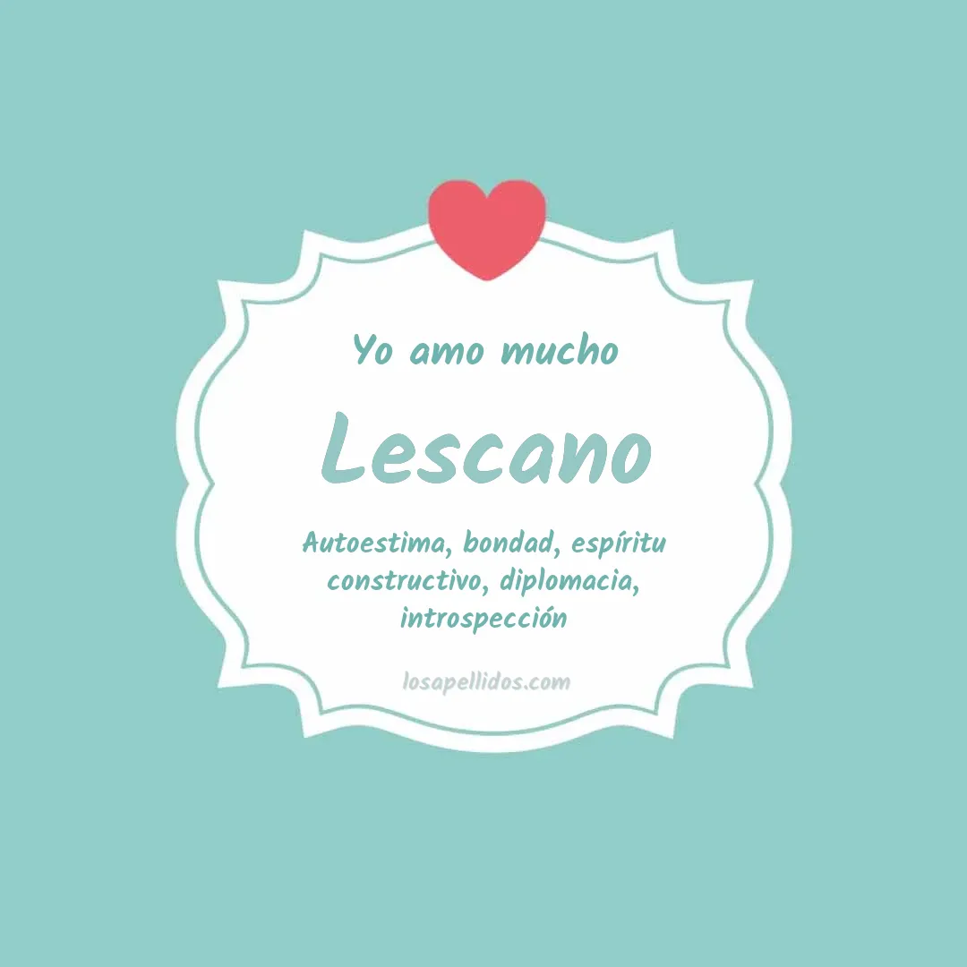 Yo amo mucho Lescano