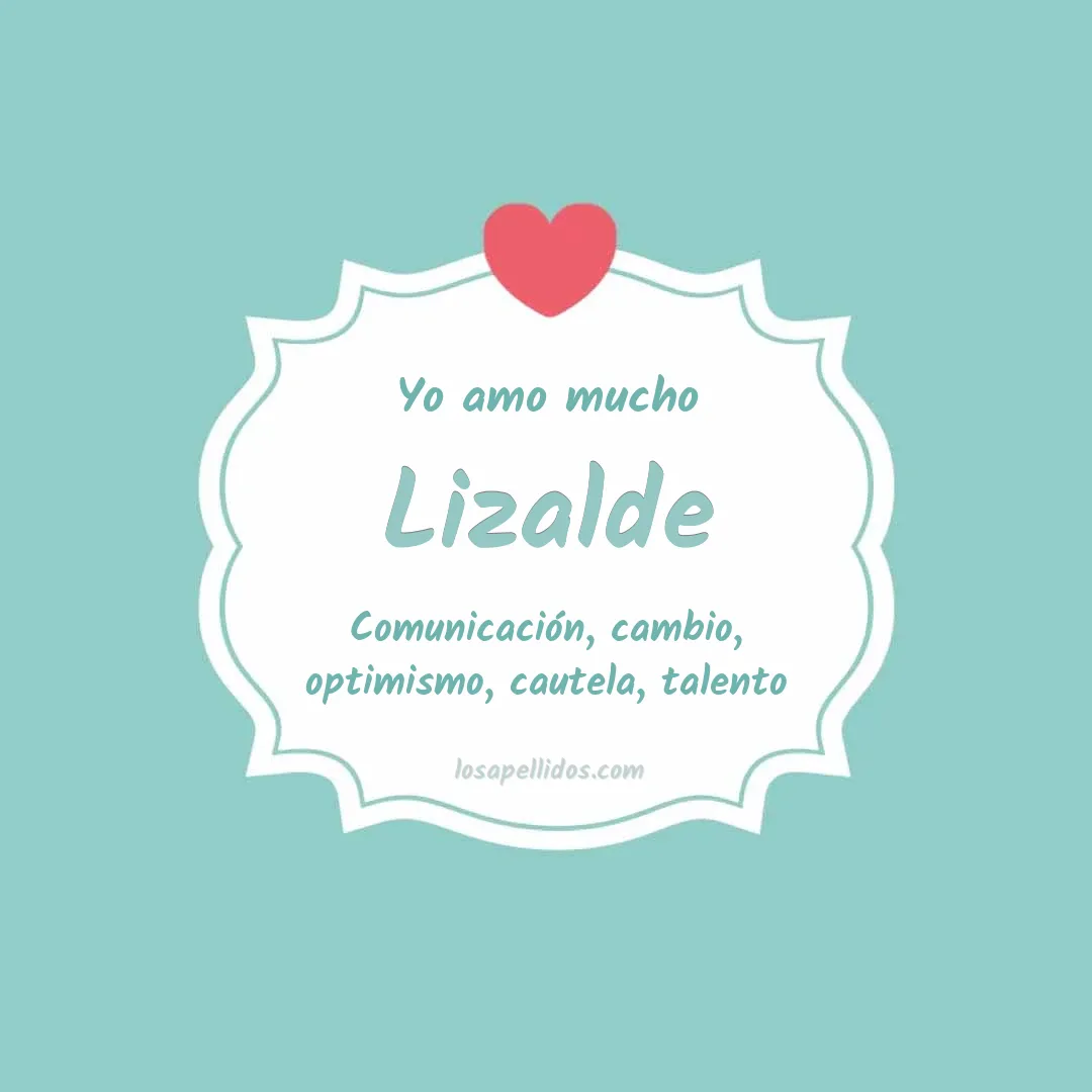 Yo amo mucho Lizalde