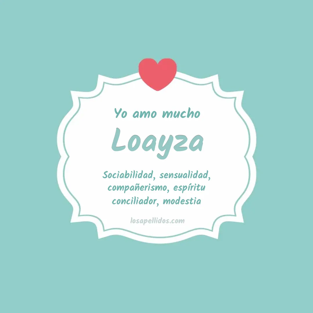 Yo amo mucho Loayza