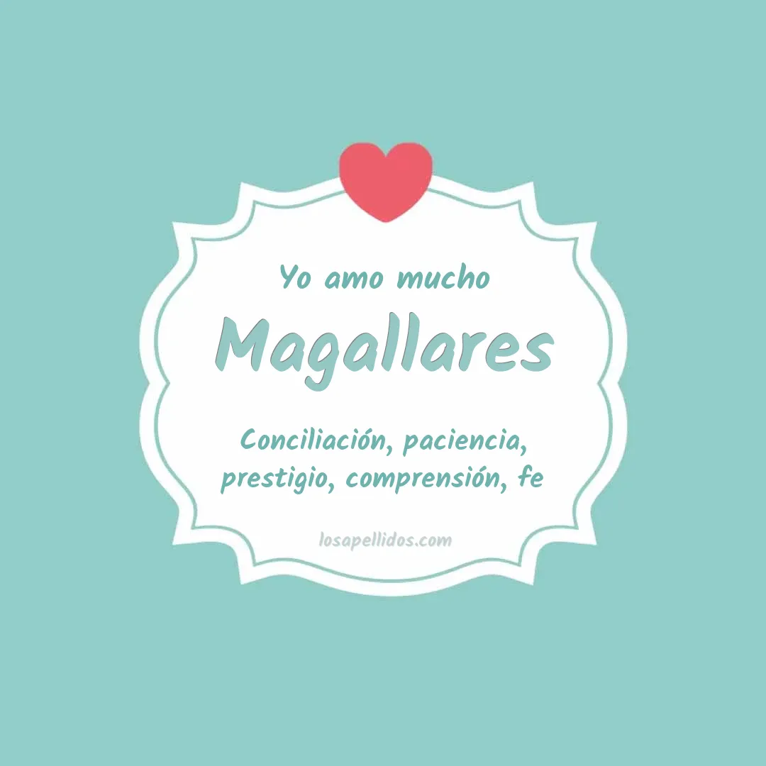 Yo amo mucho Magallares