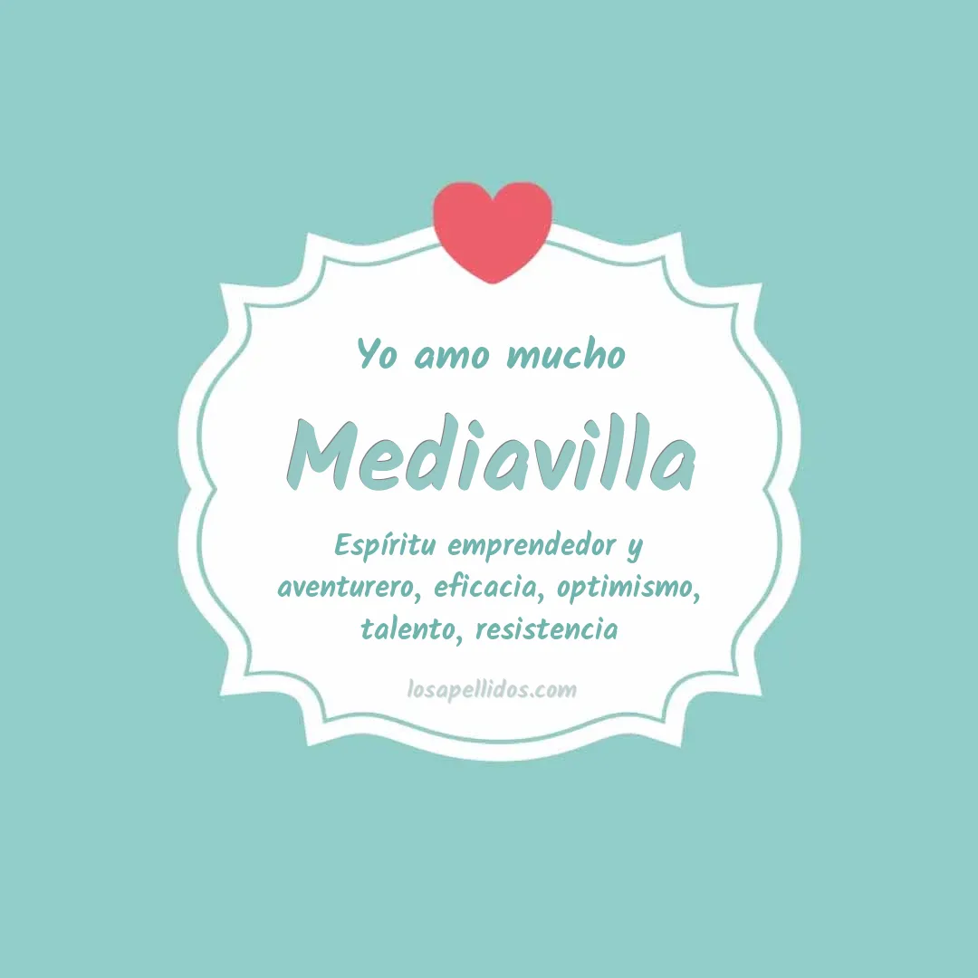Yo amo mucho Mediavilla