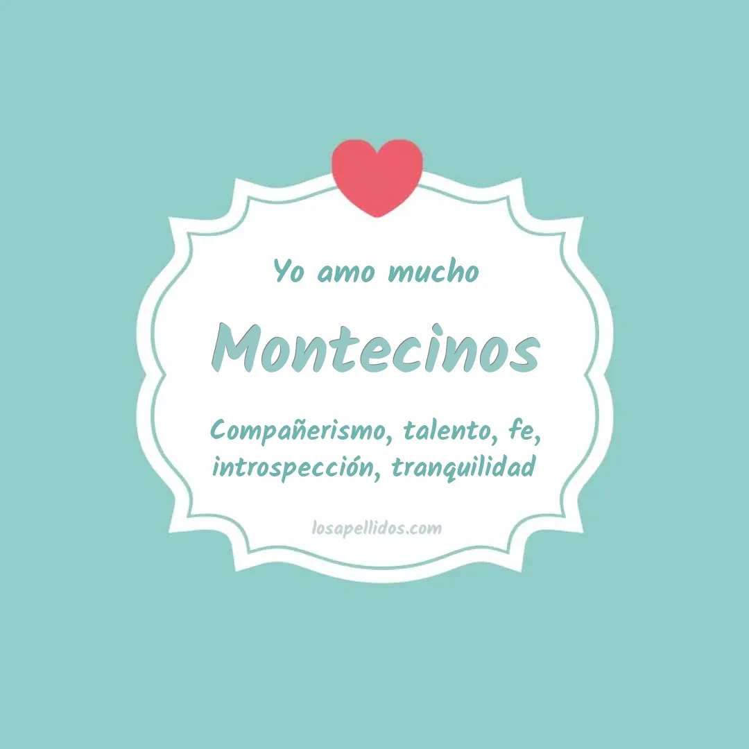 Yo amo mucho Montecinos