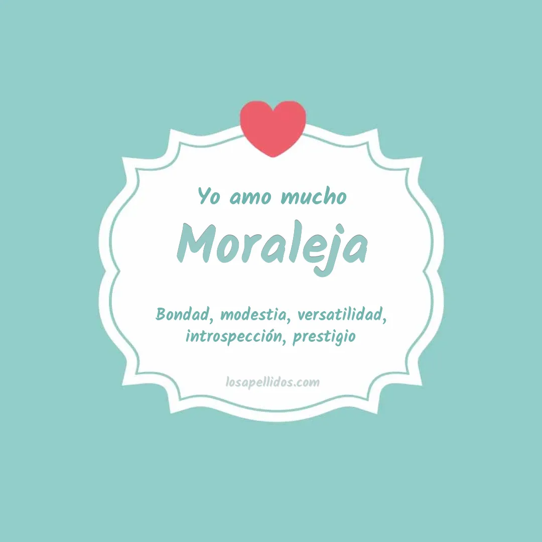 Yo amo mucho Moraleja