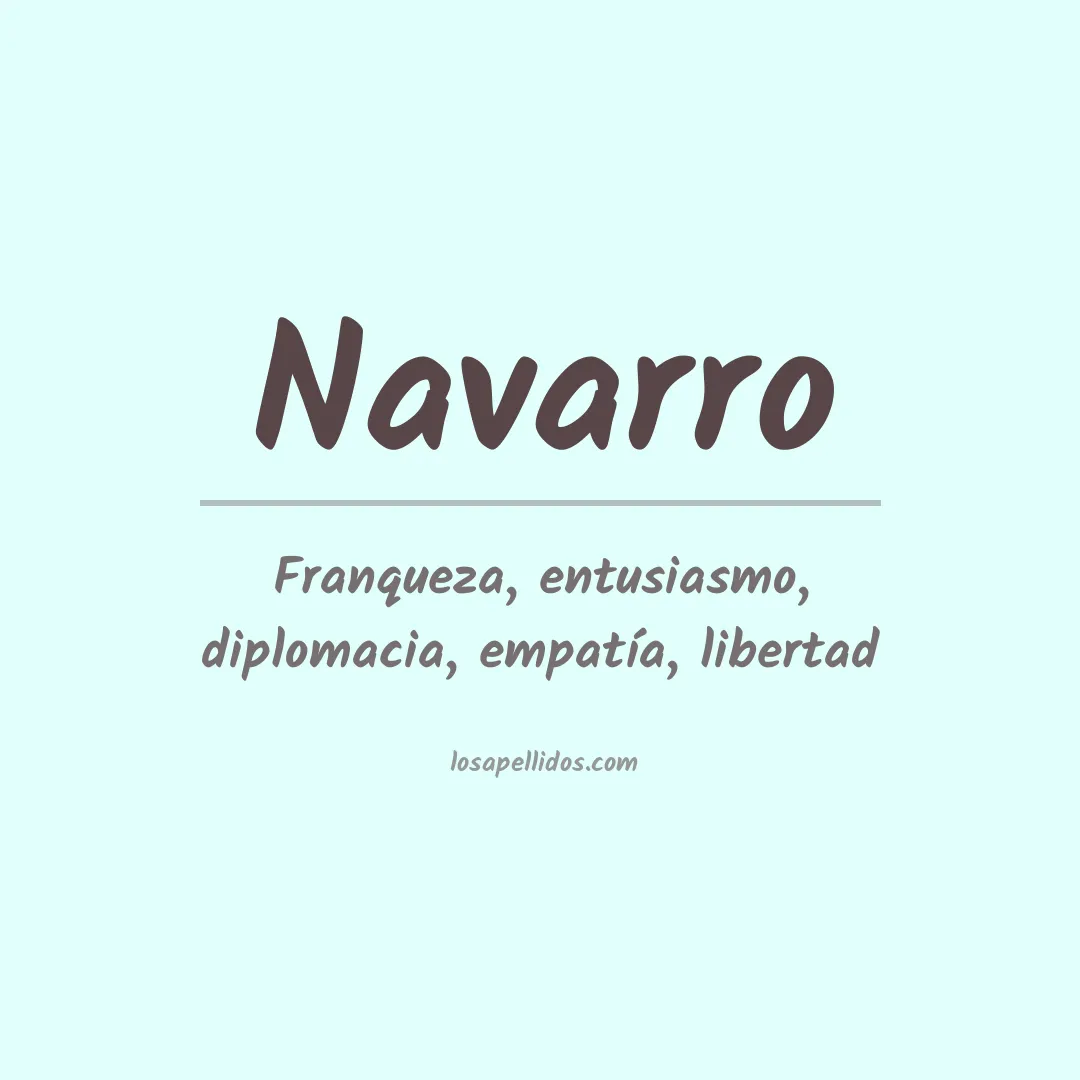 Apellido Navarro