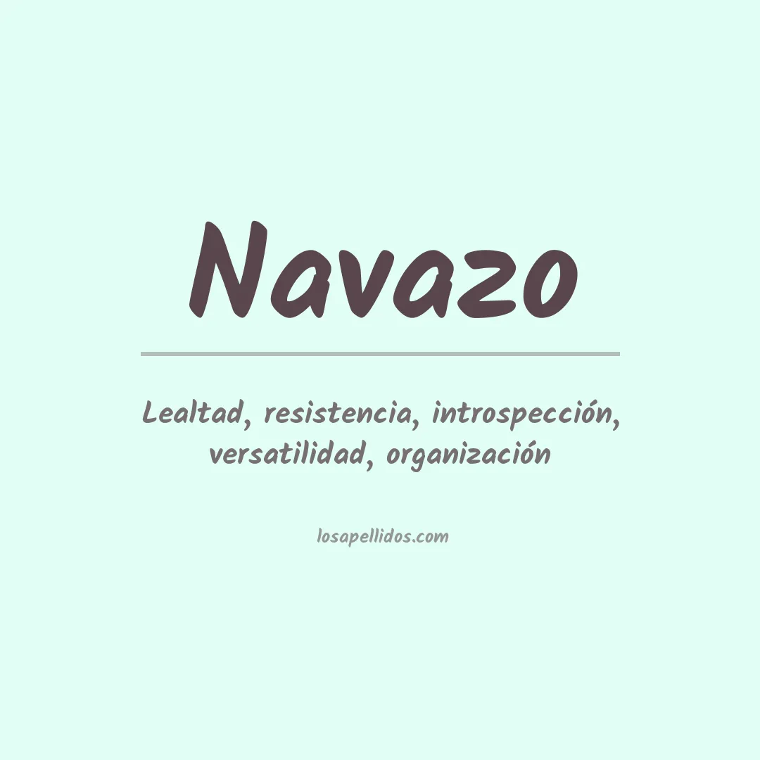 Significado del Apellido Navazo