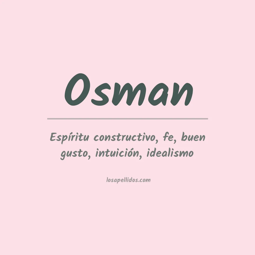 Apellido Osman