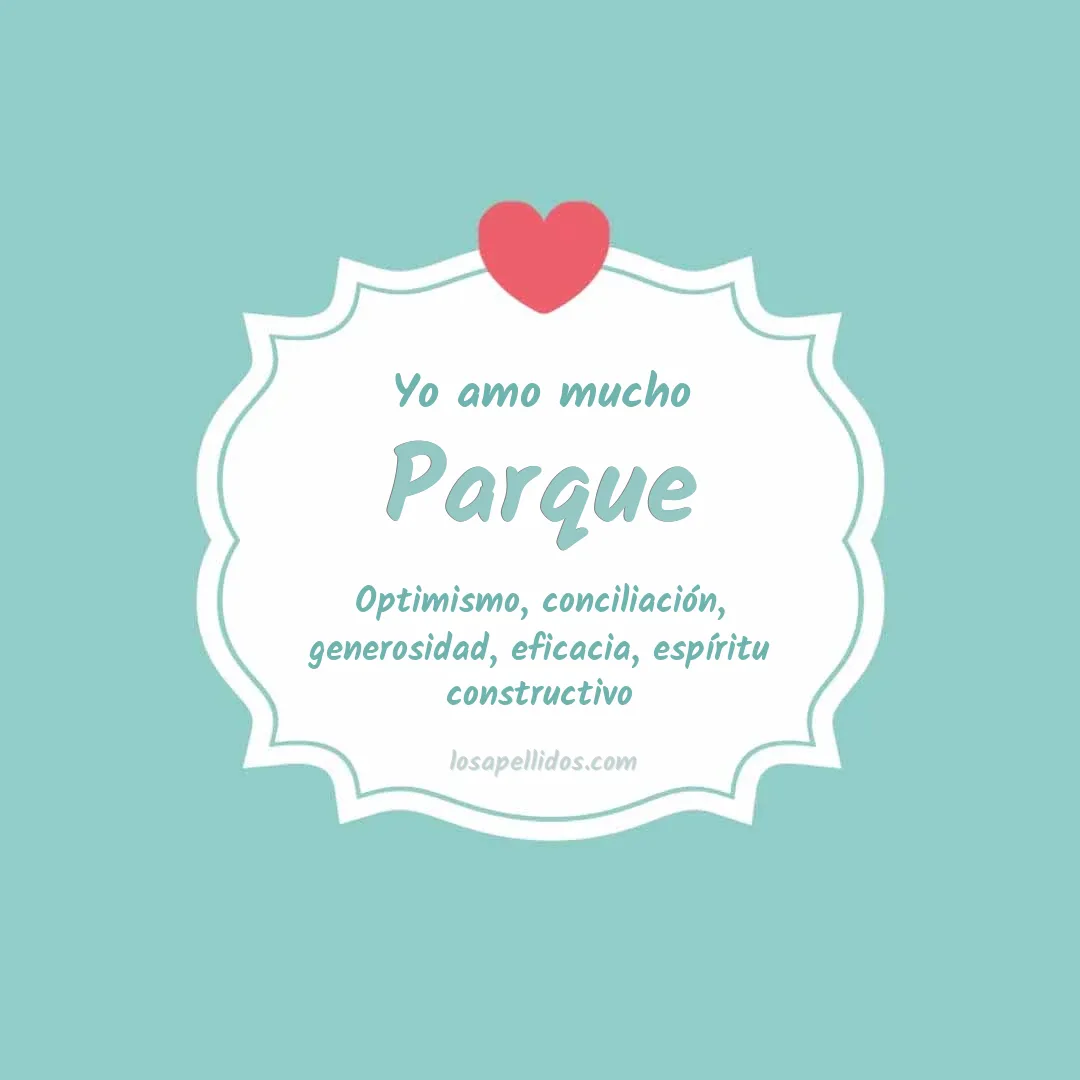 Yo amo mucho Parque