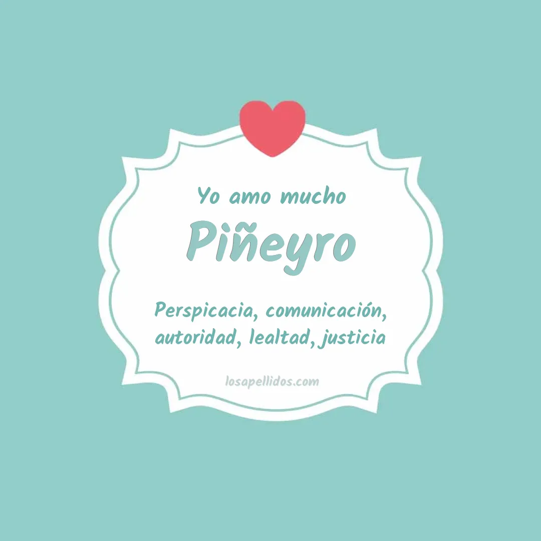 Yo amo mucho Piñeyro