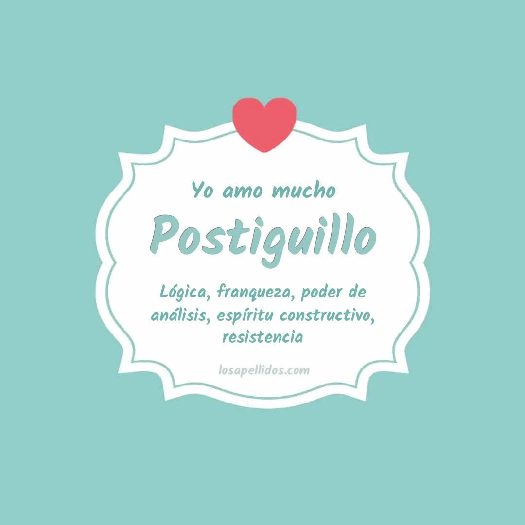 Yo amo mucho Postiguillo
