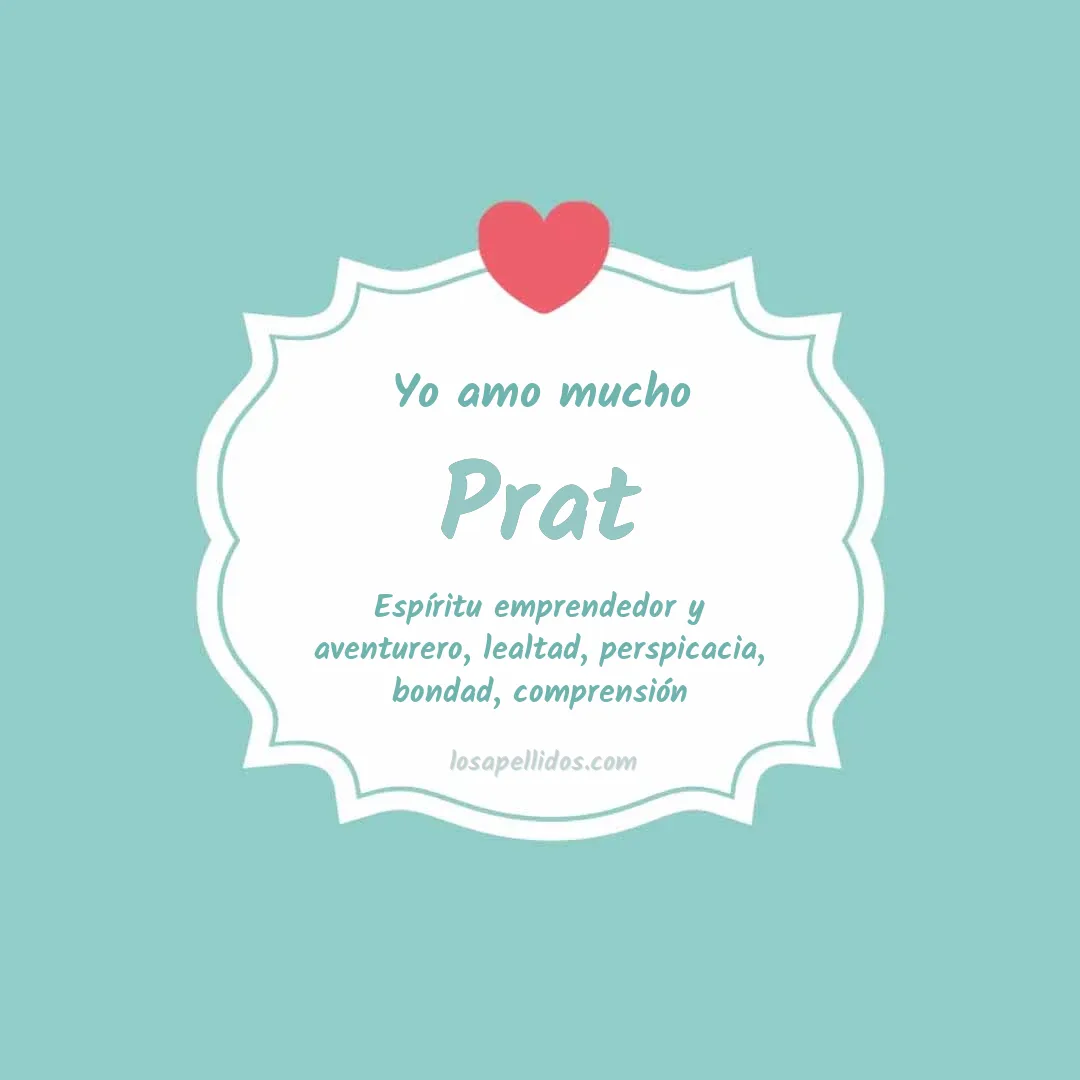 Yo amo mucho Prat