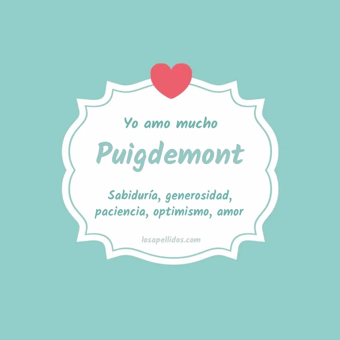 Yo amo mucho Puigdemont