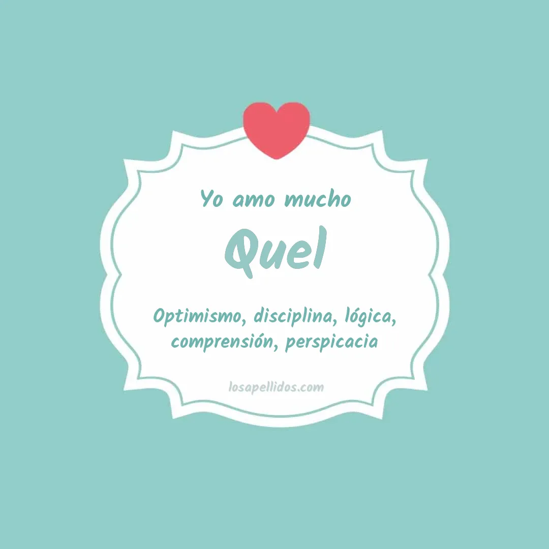 Yo amo mucho Quel