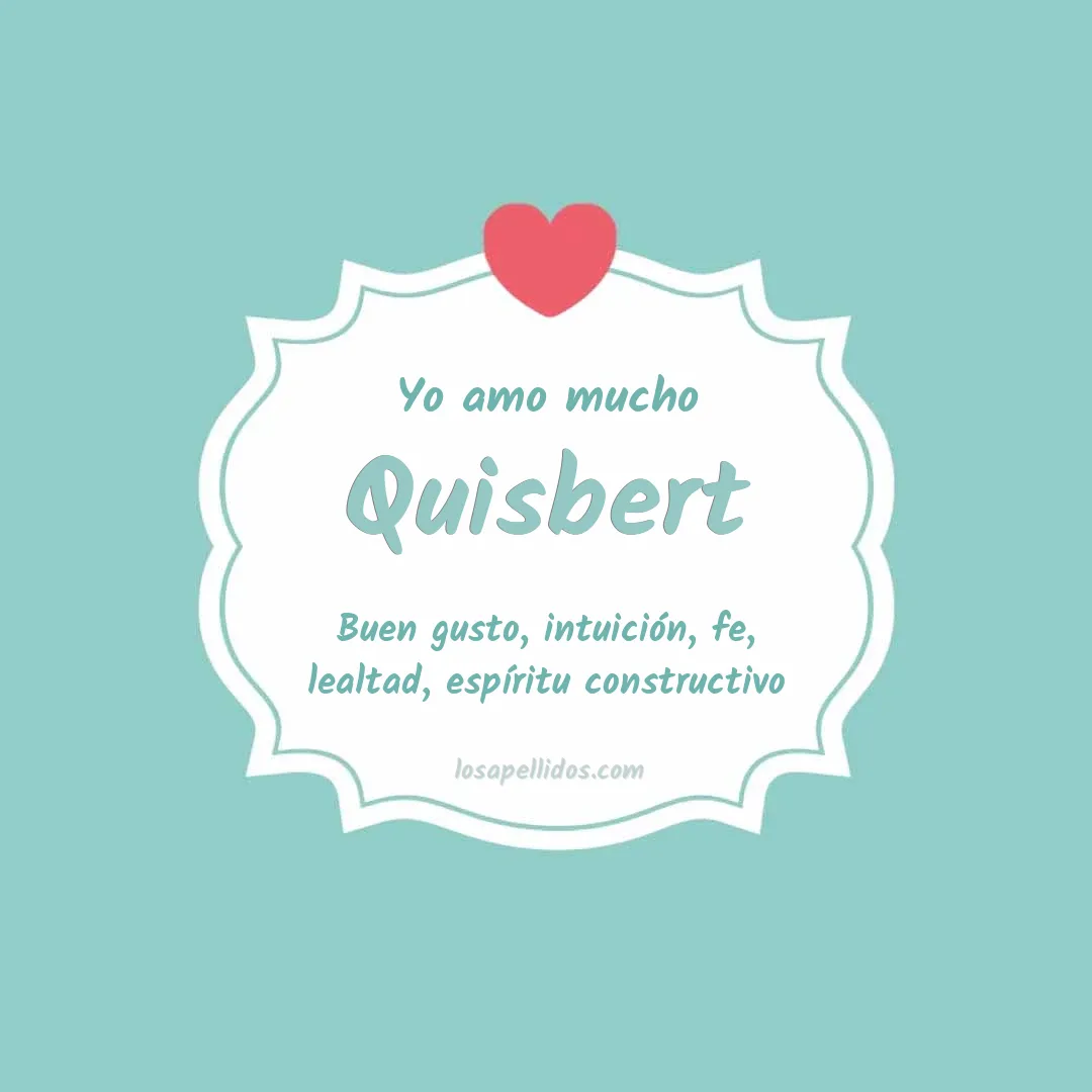 Yo amo mucho Quisbert