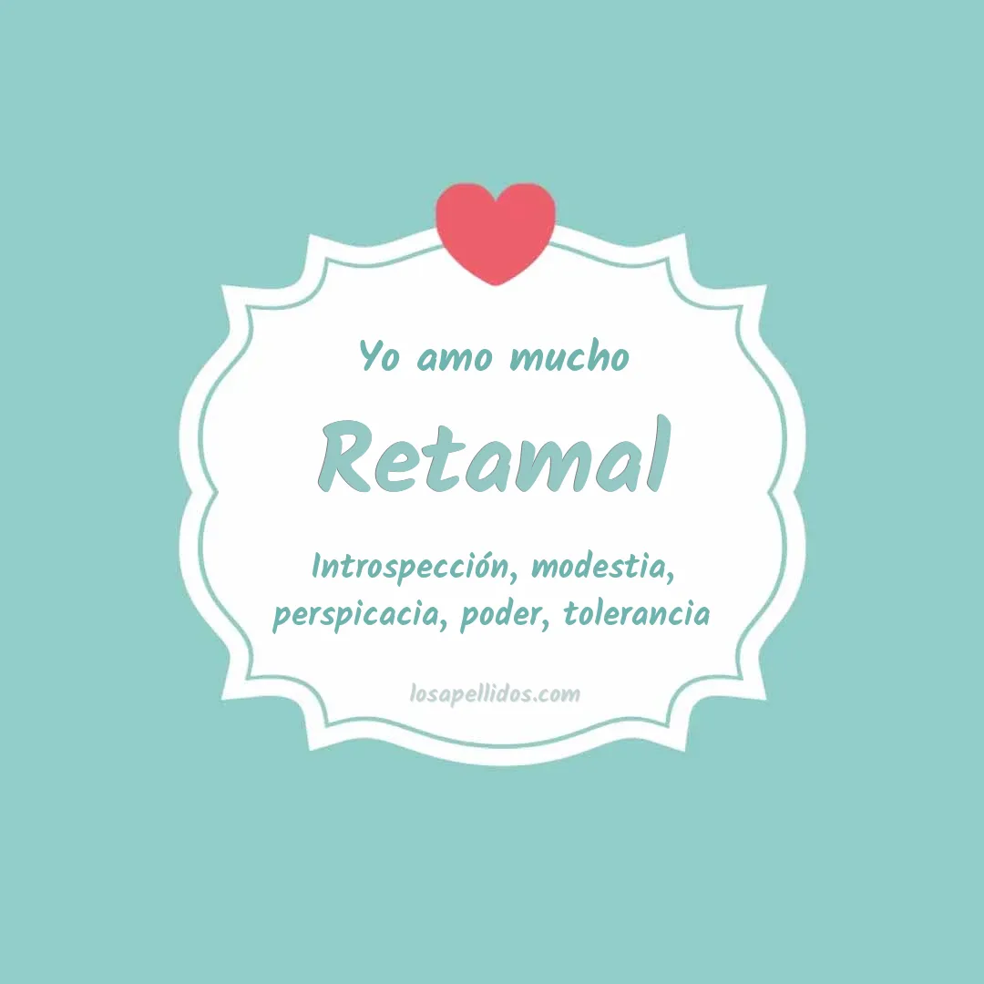 Yo amo mucho Retamal